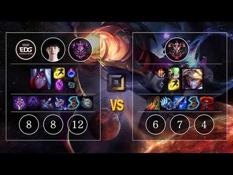 EDG Hope Varus vs Ezreal Bot - KR Master Patch 10.10