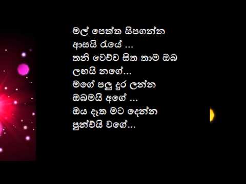 wahidata lyrics Rakith warawitage (NS Productions)