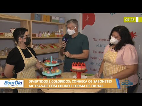 Divertidos e coloridos: Conheça os sabonetes artesanais com cheiro e forma de frutas 24 11 2021