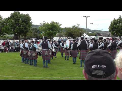 Ards 2014 - Bleary & District Pipe Band - Medley