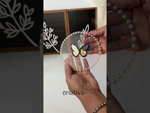 Ideia incrível com CDs velhos. #diy #recicle #reciclagem #façavocêmesmo #artesanato #ideias