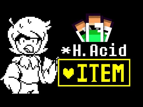 What if You Drink Acid in a Battle? [ Undertale Yellow ]