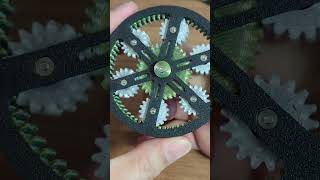 Shinier and smoother moving planetary gear fidget toy #3dprinting