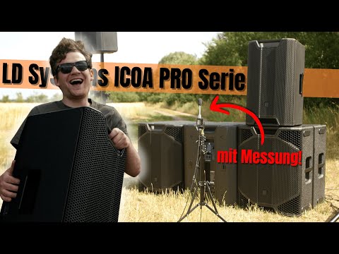 Is this really PRO AUDIO??? ... LD Systems ICOA Pro Series - Review!
