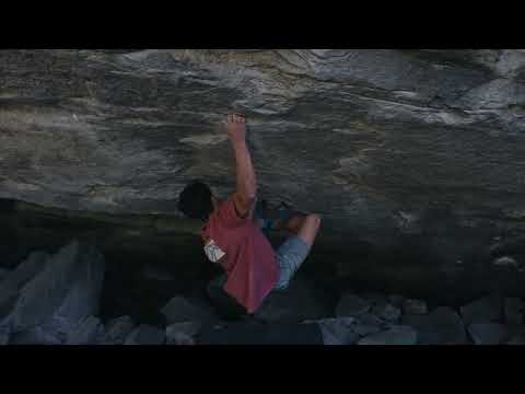 Aidan Roberts' ascent of Alphane V17