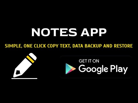 Notes App : Lite, Simple, Fast