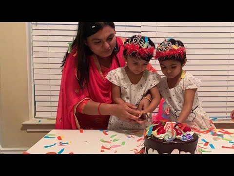 Happy birthday to you Aaroshi and aarohi