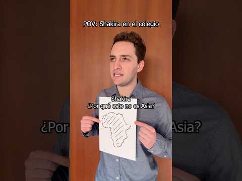 POV: Shakira en el colegio 🌍 #youtubeshorts #shorts
