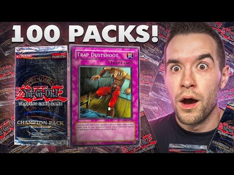 Opening 100 Yugioh TOURNAMENT PACKS From The Year 2008 (Champion Pack 5)