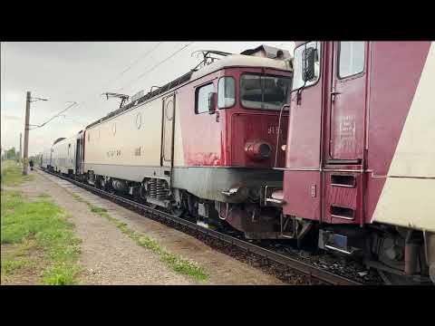 R 2036 cu 1 ora intarziere din cauza caderii de tensiune pleca din statia Clujana h