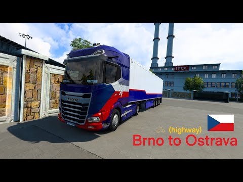 ETS2 | Brno to Ostrava (CZ) - highway