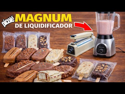 Picolé Magnum Caseiro