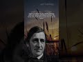 Remarkable Lessons from Ralph Waldo Emerson l Get Inspired #shorts #greatpeople #wisemansaid