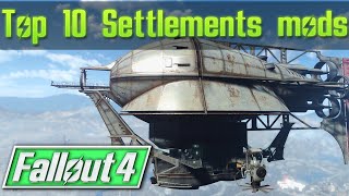 Fallout 4 - Top 10 Settlement Home Player Homes Mods
