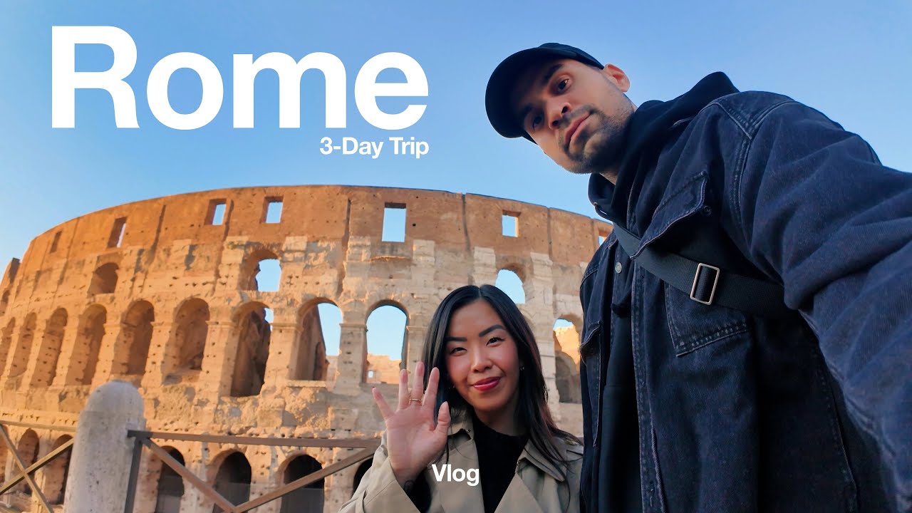 3 Days in Rome | Trevi Fountain, Colosseum, Pastas, Pizzas & More