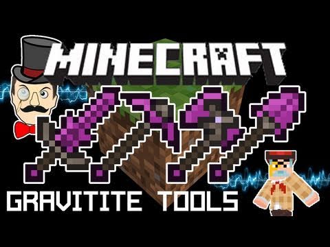 AdamzoneTopMarks - Minecraft Mods - Aether GRAVITITE Strongest Tools - Tutorial, Crafting & Using!