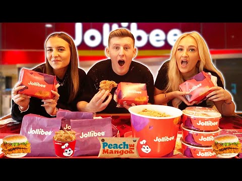 Last to STOP Eating JOLLIBEE Wins £1,000 - Challenge