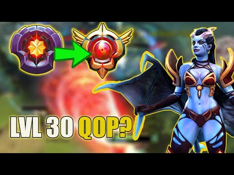 My Last game to LVL 30 QOP | Quinn Dota