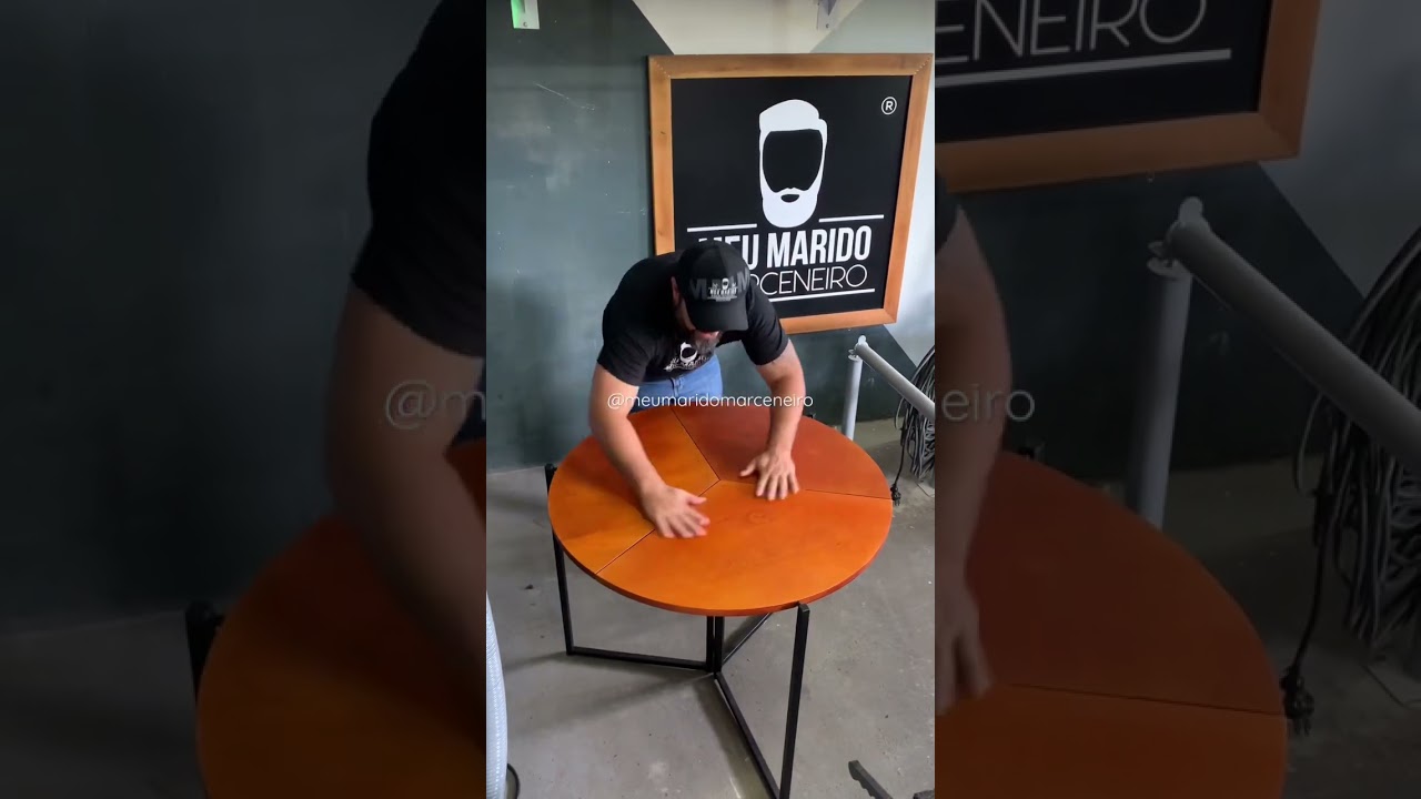 Watch Mesa redonda dobrável 90cm para 3 ou até 4 pessoas. Massa né Vem ver no site! 😃 Now Mesa redonda dobrável 90cm para 3 ou até 4 pessoas. Massa né Vem ver no site! 😃