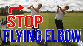 Instantly Fix Your Flying Elbow in Golf Swing