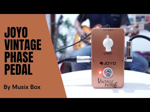 REVIEW JOYO VINTAGE PHASE JF-06 PHASER PEDAL - MUSIX BOX DEMO