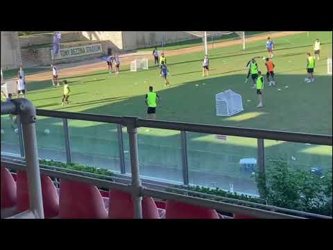 Hibernians F.C. Malta training
