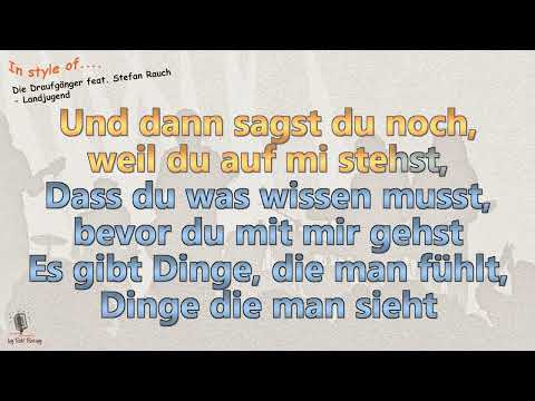 Die Draufgänger feat.  Stefan Rauch - Landjugend - Instrumental und Karaoke