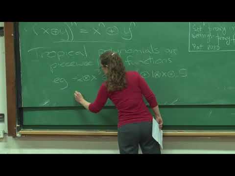 Introduction to Tropical Algebraic Geometry (1 of 5)