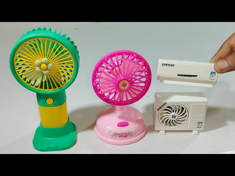 Strong Wind Fresh Summer Amazing Handheld Mini Fan With Air Conditioner