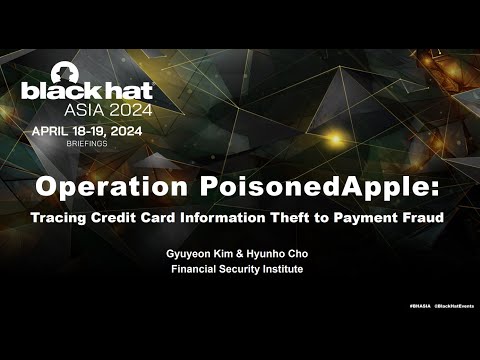 Operation PoisonedApple: Tracing Credit Card Information Theft to Payment Fraud