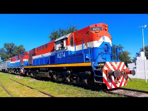 [4K] Tren de tolvas graneras de NCA con destino a General Deheza pasando por Marcos Juárez!!!!!!