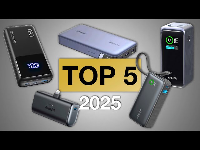 Vídeo relacionado con 50000mAh Power Bank con Cable Incorporado: Batería Externa de Carga rápida de 22.5W con Gran Capacidad, Cargador portátil con Linterna LED y 7 Salidas y 3 entradas-Blanco