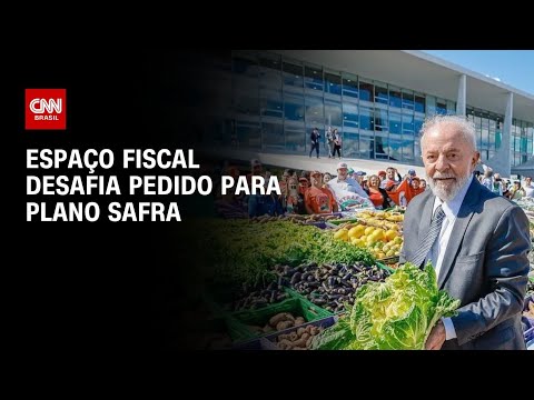 Espaço fiscal no Orçamento desafia pedido de ministérios para Plano Safra | CNN AGRO NEWS