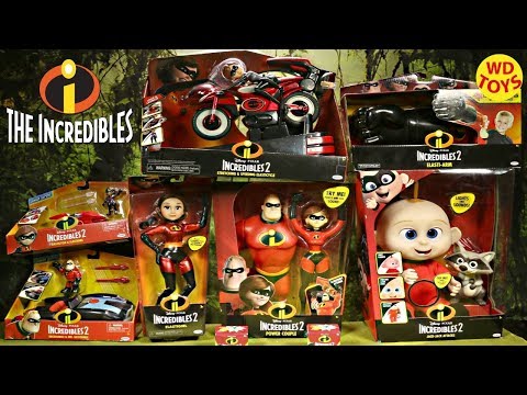 New Giant Box Incredibles 2 Surprise Toys Jakks Pacific TREX Vs  Unboxing 9 Toy Sets Jurassic World