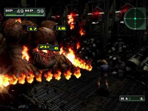 Parasite Eve 2 Speedrun 40 seconds kill of Glutton in Nightmare mode
