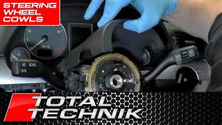 How to Remove Steering Wheel Cowls COMPLETE GUIDE | Audi A4 S4 RS4 | B6 B7 (2001-2008)