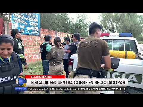 FISCALIA INCAUTA CABLE QUE HABRÍA SIDO ROBADO DEL PUENTE 4 DE JULIO