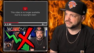 WWE Took Down My WWE 2K24 Video....