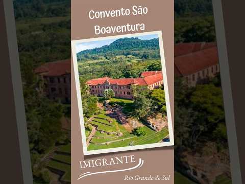 Convento São Boaventura - Imigrante, RS... #shorts #valedotaquari