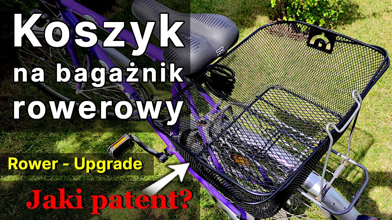 Watch Rower 6 - Koszyk na bagażnik rowerowy - Ciekawe rozwiązanie now Rower 6 - Koszyk na bagażnik rowerowy - Ciekawe rozwiązanie