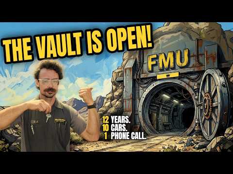 Opening FMU's Project Car Vault that Hid These Builds for a Decade but Landlord Says They Gotta Go!