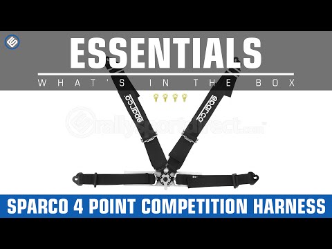 Sparco 4-Point Competition Harness- Whats in the Box?