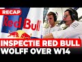 Wolff legt probleem W14 uit, onaangekondigde inspectie bij Red Bull Energy Drink  l GPFans