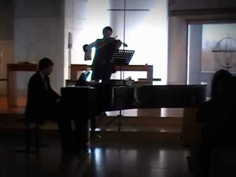 Narek Darbinyan (violin) and Tigran Berkelyan (piano)