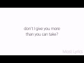 Trey Songz - Hard To Walk Away (Lyrics On Screen ...