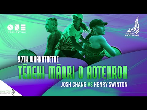 2024 Singles - Josh Chang vs Henry Swinton | Aotearoa Māori Tennis