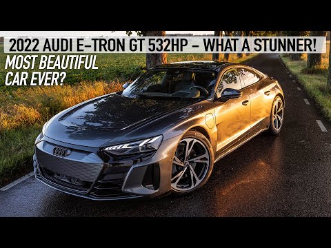 2022アウディe-tron GT。532馬力を発生させるハイパワー電気自動車のスペック