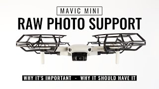 MAVIC MINI RAW PHOTO SUPPORT (IT NEEDS IT!)
