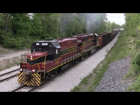 South Coast Rail: Mass Coastal MC-4 on the Fall River Line - May 2024