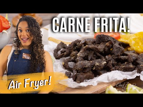 How to Make *Crispy* Air Fryer Steak Bites | Chef Zee Cooks!